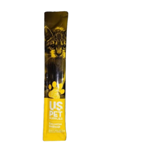 بستنی گربه یو اس پت طعم سالمون و میگو (تقويت ایمنی)