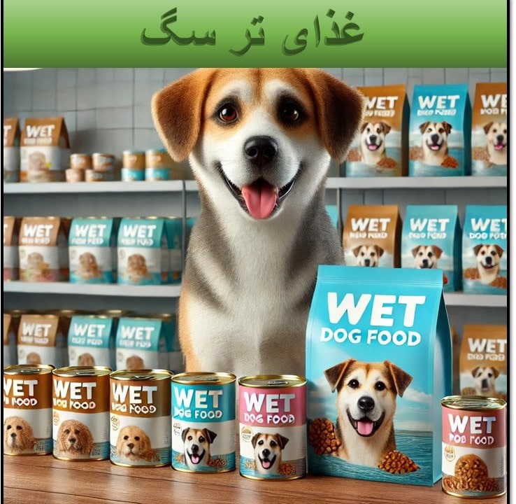 غذای تر سگ